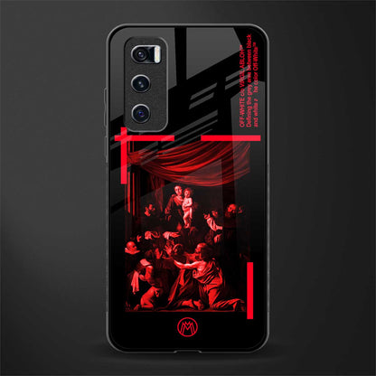 madonna of the rosary glass case for vivo v20 se image