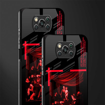 madonna of the rosary glass case for poco x3 pro image-2