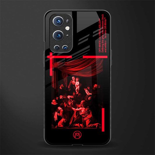 madonna of the rosary glass case for oneplus 9 pro image