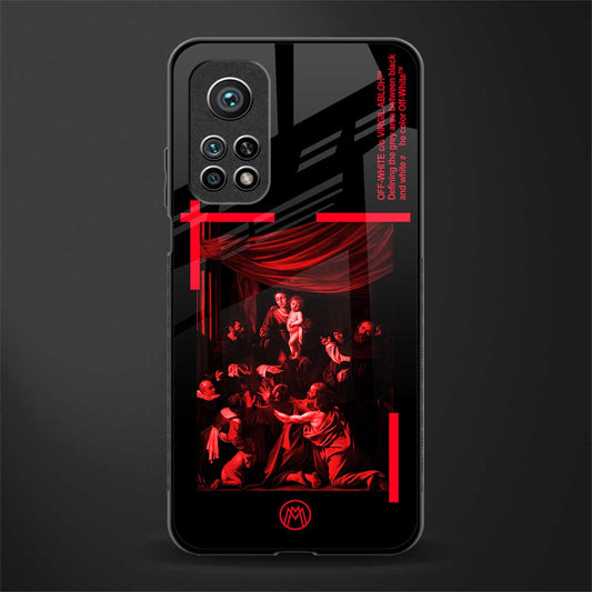 madonna of the rosary glass case for mi 10t 5g image