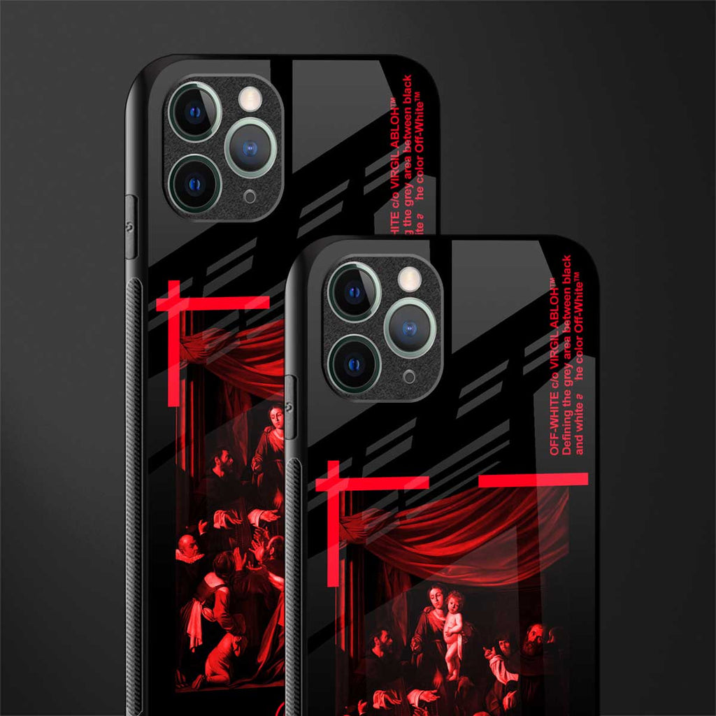 madonna of the rosary glass case for iphone 11 pro image-2