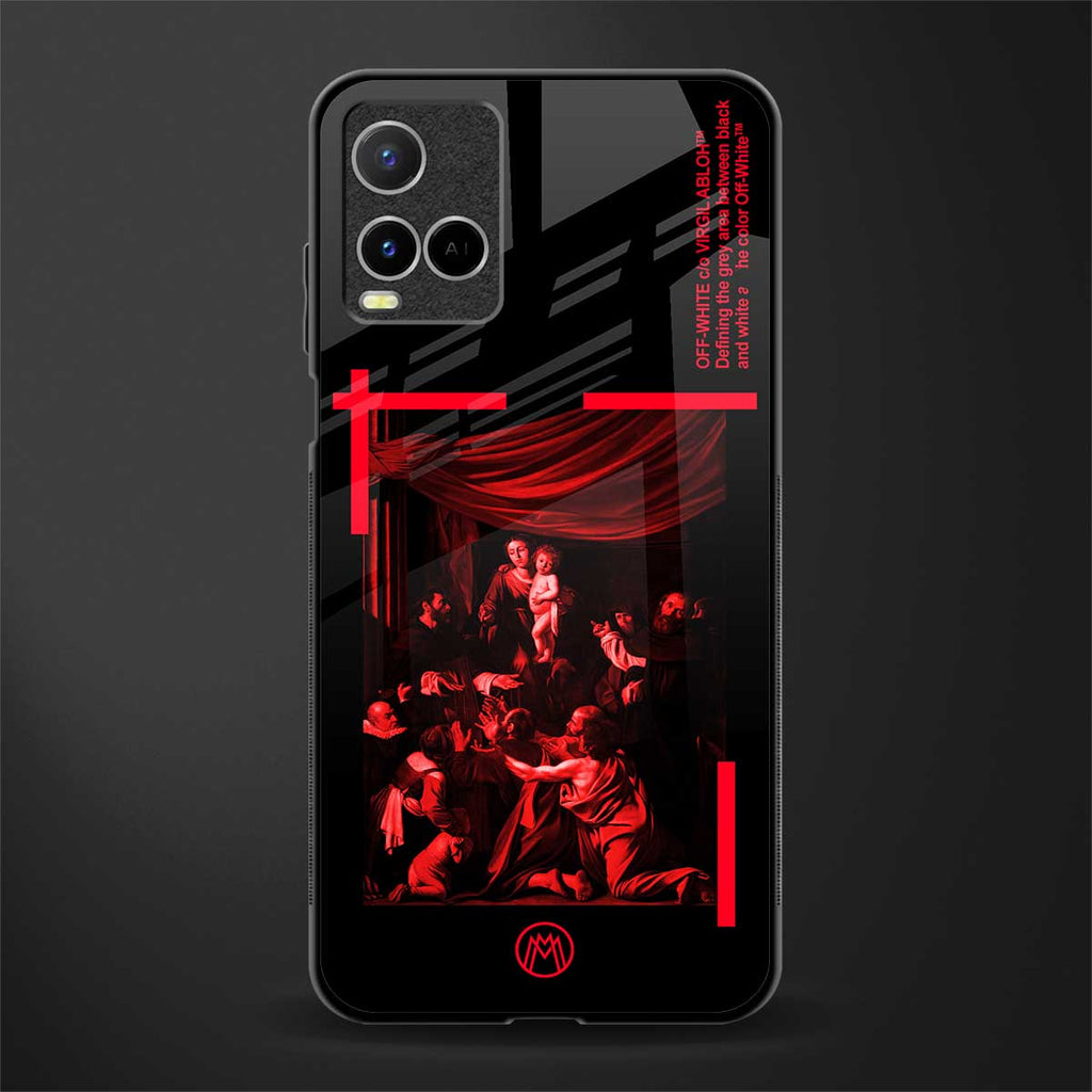 madonna of the rosary glass case for vivo y21t image