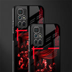 madonna of the rosary glass case for redmi 10 prime image-2
