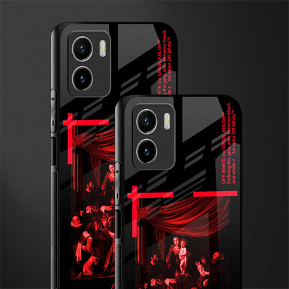 madonna of the rosary glass case for vivo y15s image-2