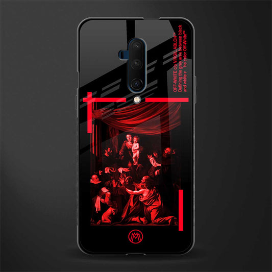 madonna of the rosary glass case for oneplus 7t pro image