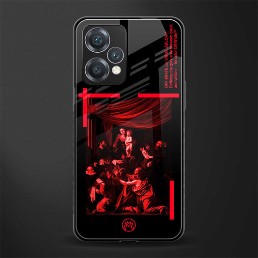 madonna of the rosary back phone cover | glass case for oneplus nord ce 2 lite 5g