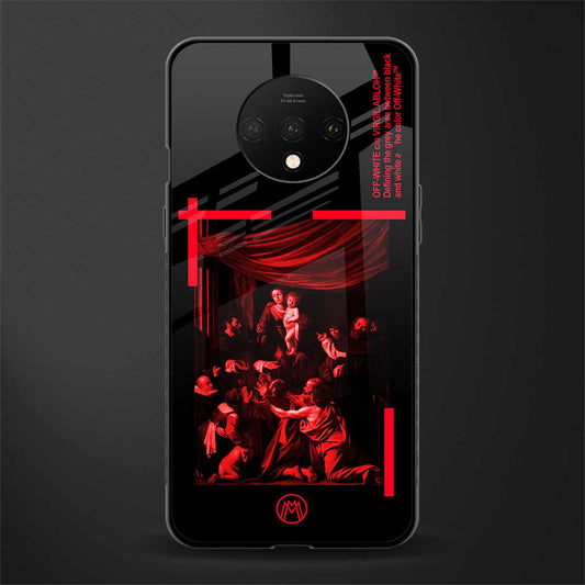 madonna of the rosary glass case for oneplus 7t image