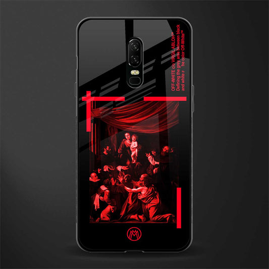 madonna of the rosary glass case for oneplus 6 image