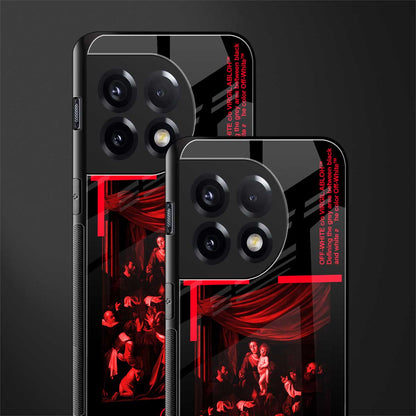 madonna of the rosary back phone cover | glass case for oneplus 11r