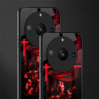 madonna of the rosary back phone cover | glass case for realme 11 pro 5g