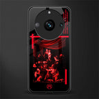 madonna of the rosary back phone cover | glass case for realme 11 pro 5g