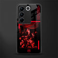madonna of the rosary back phone cover | glass case for vivo v27 pro 5g