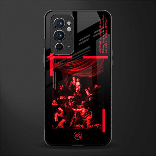madonna of the rosary glass case for oneplus 9rt image