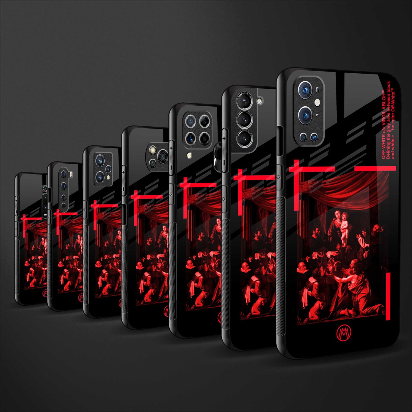 madonna of the rosary glass case for oneplus 9 pro image-3