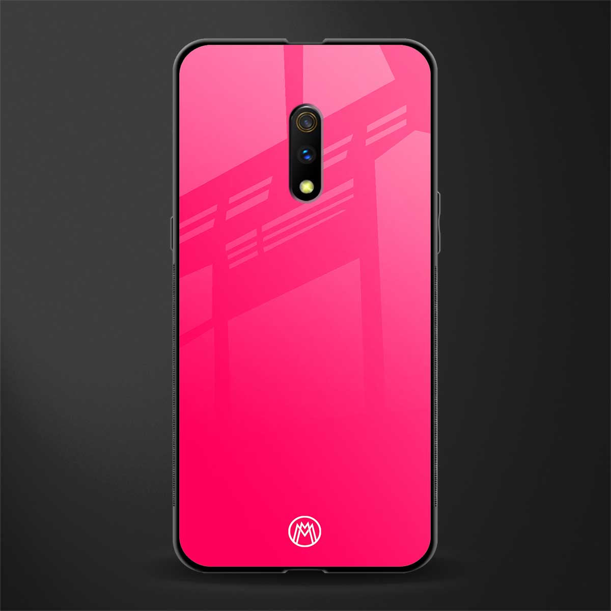 magenta paradise glass case for realme x image