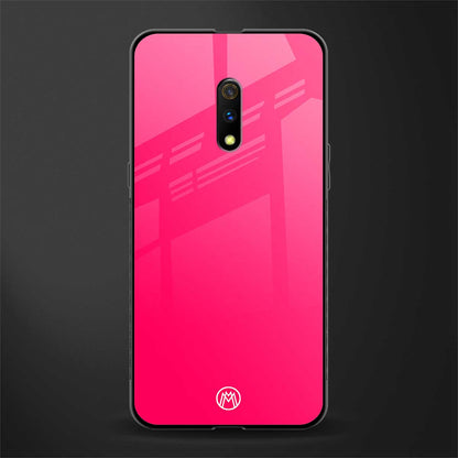 magenta paradise glass case for realme x image