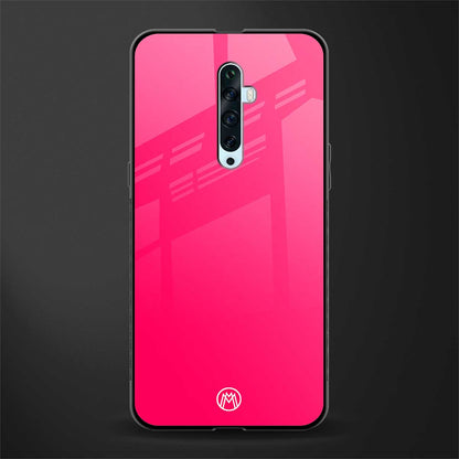 magenta paradise glass case for oppo reno 2f image