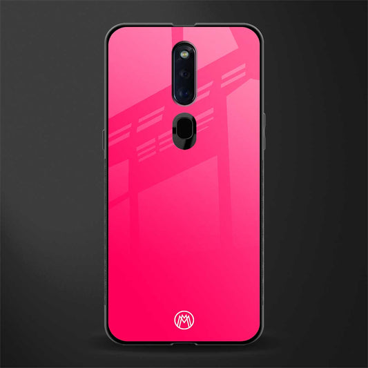 magenta paradise glass case for oppo f11 pro image