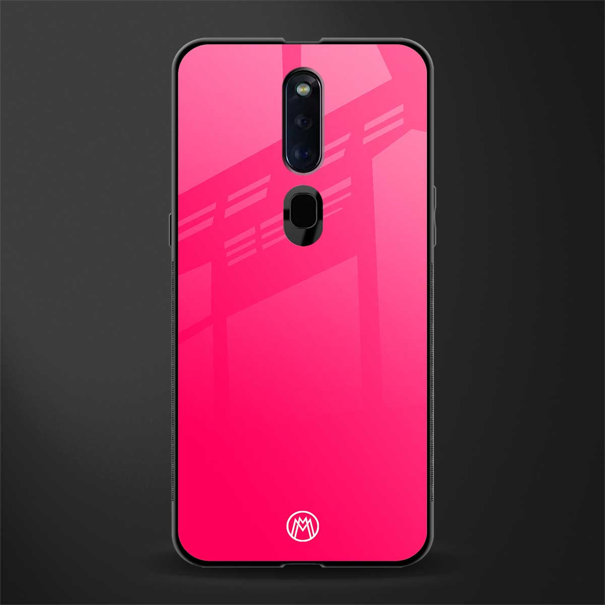 magenta paradise glass case for oppo f11 pro image