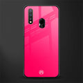 magenta paradise glass case for vivo u20 image
