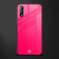 magenta paradise glass case for vivo s1 image