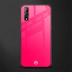 magenta paradise glass case for vivo s1 image