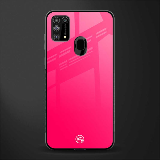 magenta paradise glass case for samsung galaxy m31 image