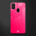 magenta paradise glass case for samsung galaxy m30s image