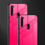 magenta paradise glass case for redmi note 8 image-2
