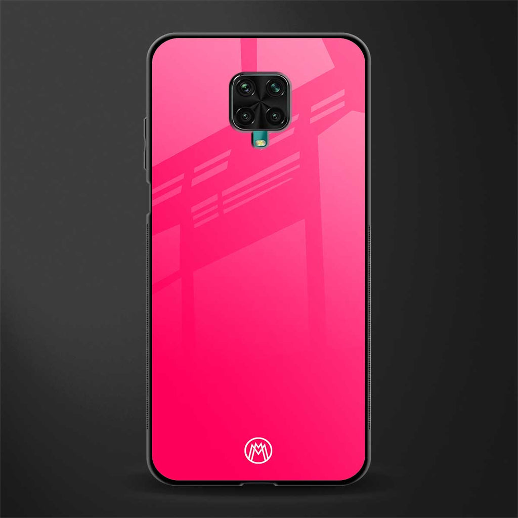 magenta paradise glass case for poco m2 pro image