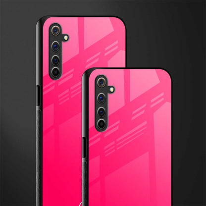 magenta paradise glass case for realme 6 pro image-2