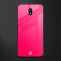 magenta paradise glass case for redmi 8a image