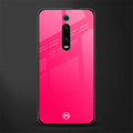 magenta paradise glass case for redmi k20 pro image