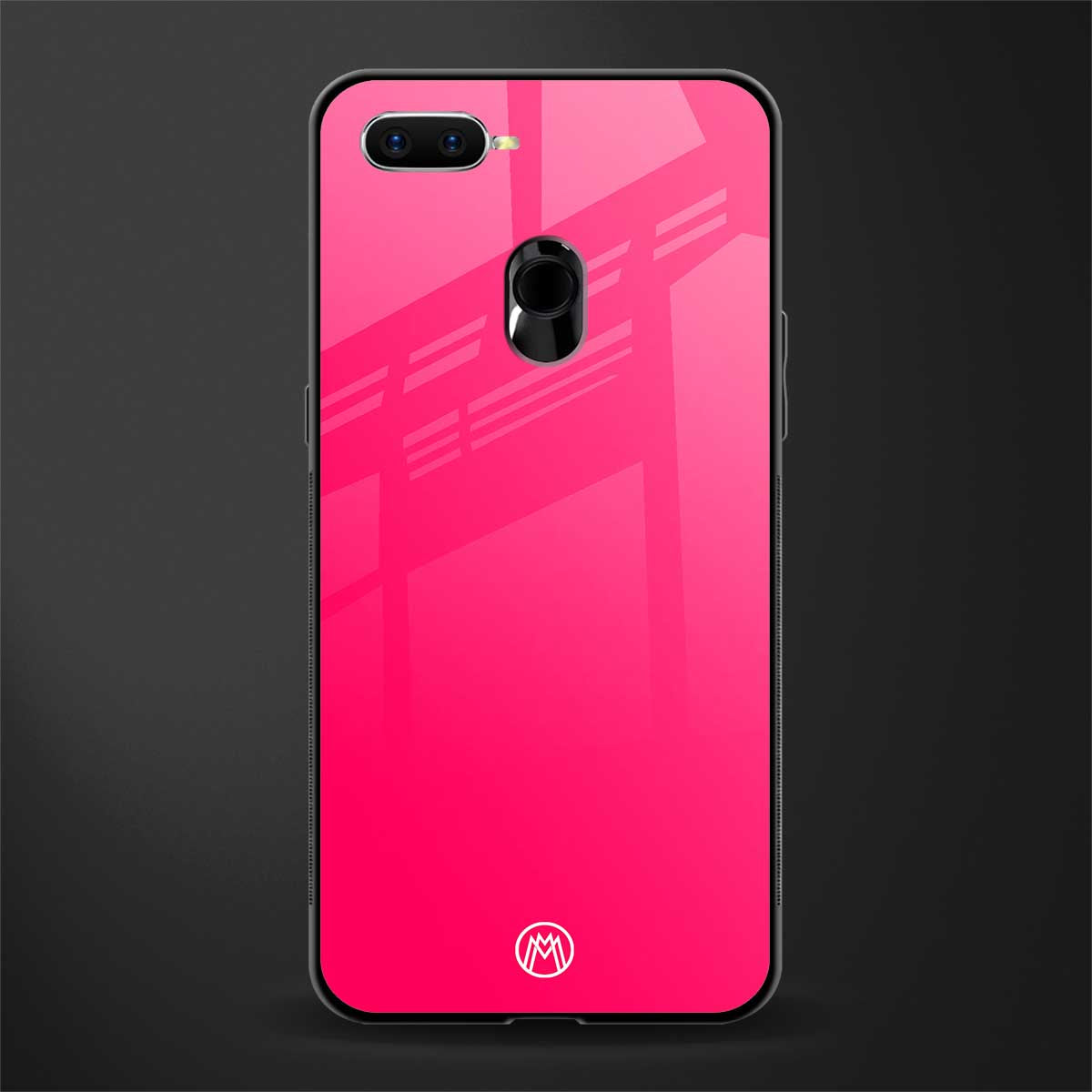 magenta paradise glass case for realme 2 pro image