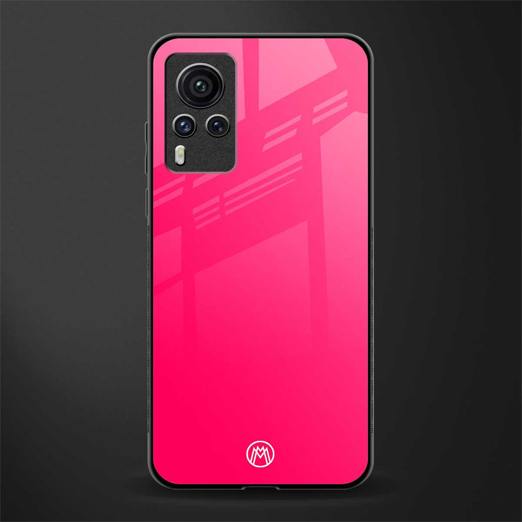 magenta paradise glass case for vivo x60 pro image