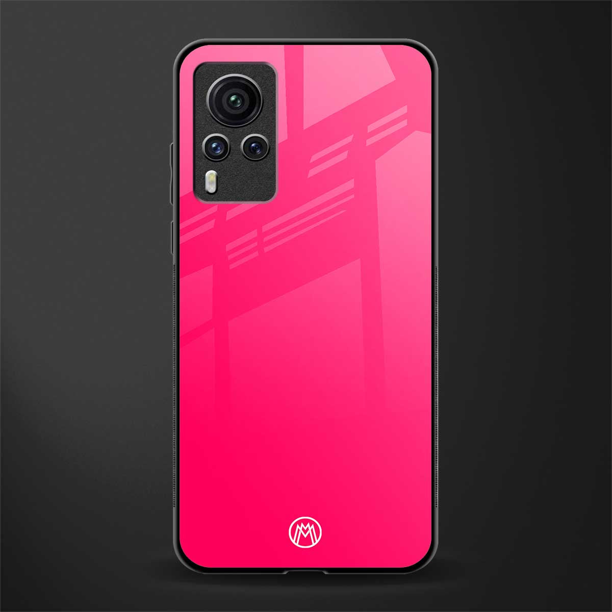 magenta paradise glass case for vivo x60 pro image