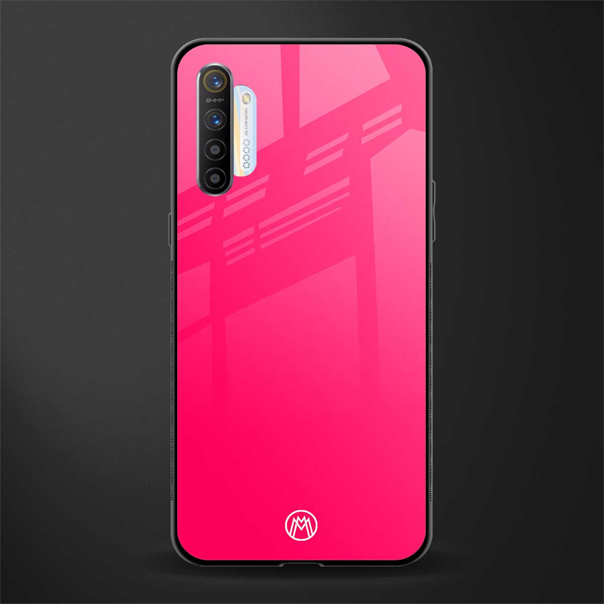 magenta paradise glass case for realme x2 image