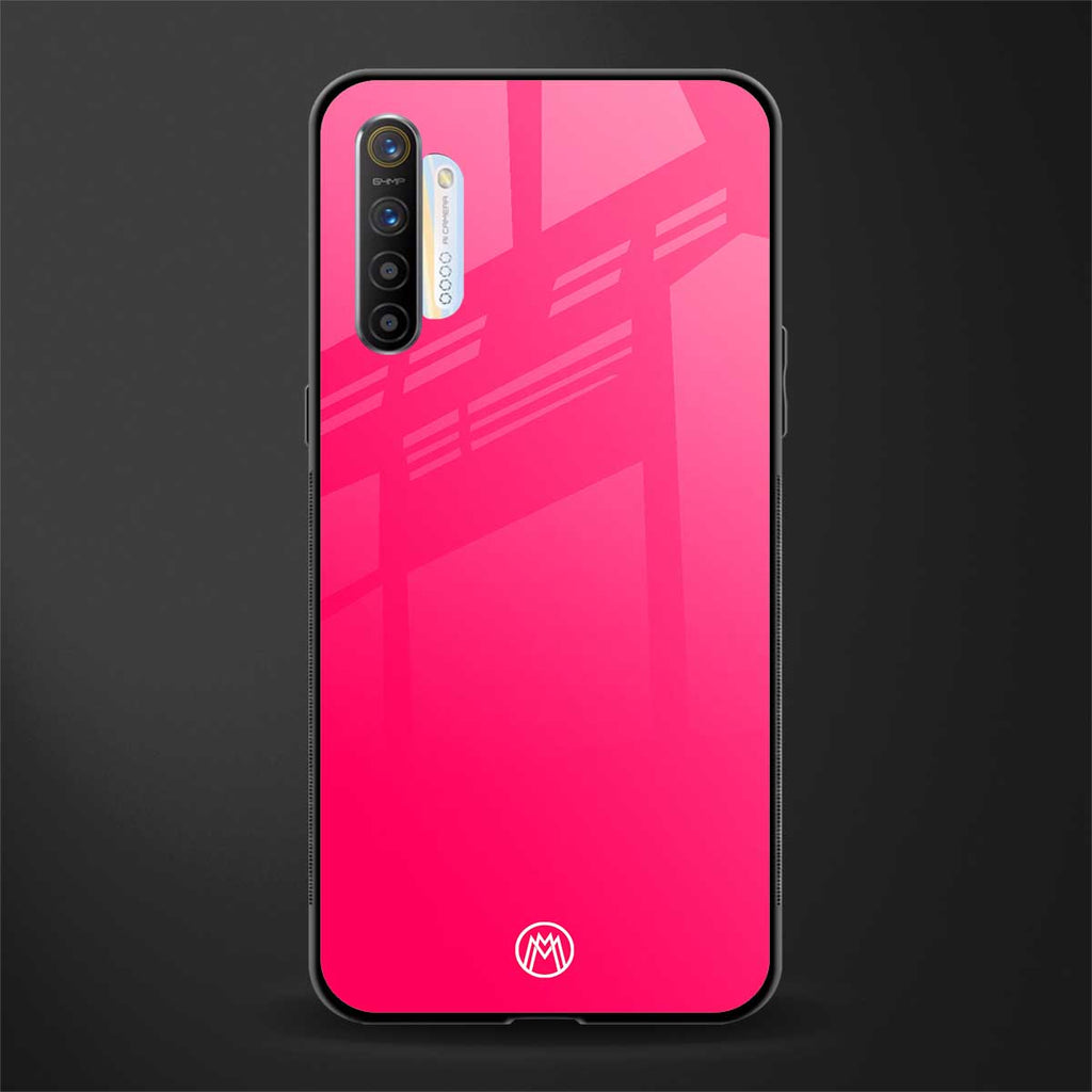 magenta paradise glass case for realme xt image