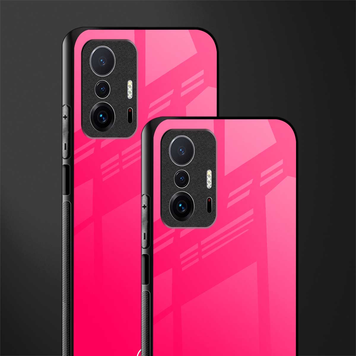 magenta paradise glass case for mi 11t pro 5g image-2