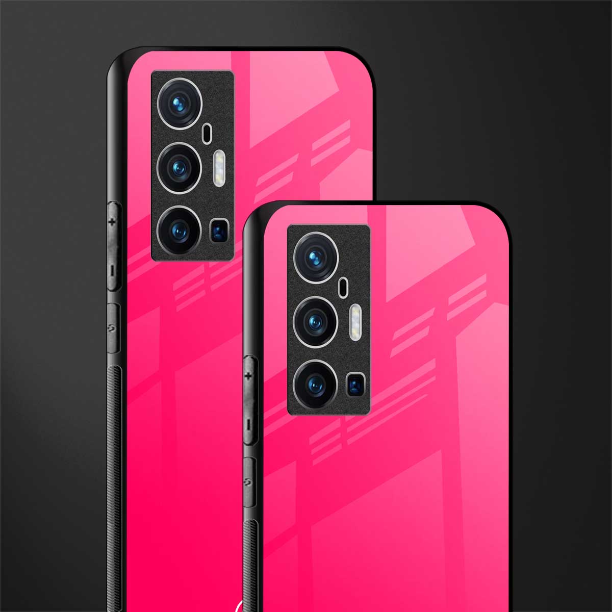 magenta paradise glass case for vivo x70 pro plus image-2