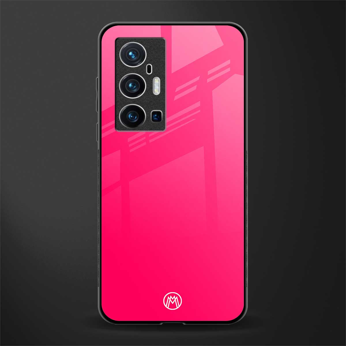 magenta paradise glass case for vivo x70 pro plus image