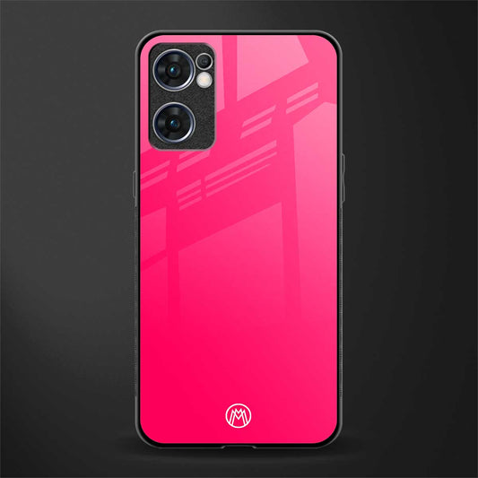 magenta paradise glass case for oppo reno7 5g image