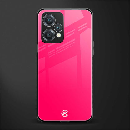 magenta paradise back phone cover | glass case for realme 9 pro 5g