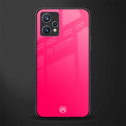 magenta paradise glass case for realme 9 4g image