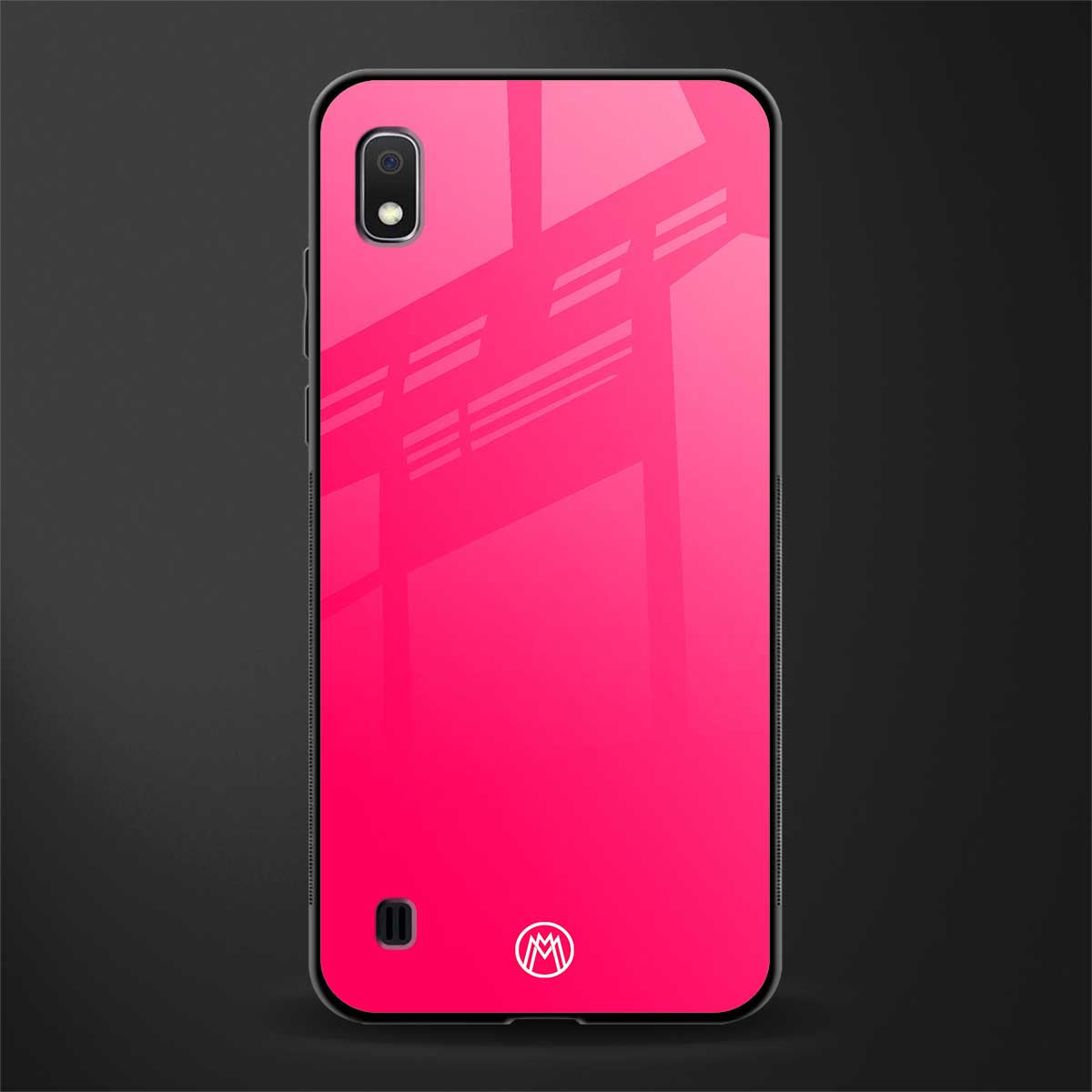 magenta paradise glass case for samsung galaxy a10 image