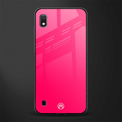 magenta paradise glass case for samsung galaxy a10 image