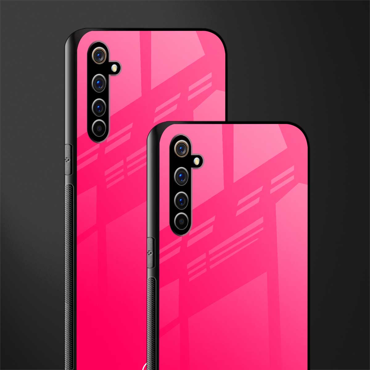 magenta paradise glass case for realme x50 pro image-2