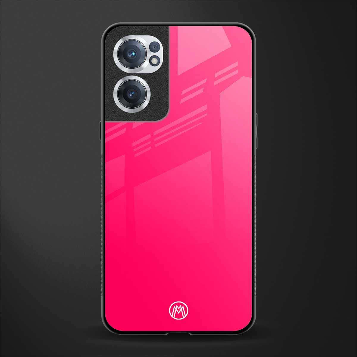 magenta paradise glass case for oneplus nord ce 2 5g image