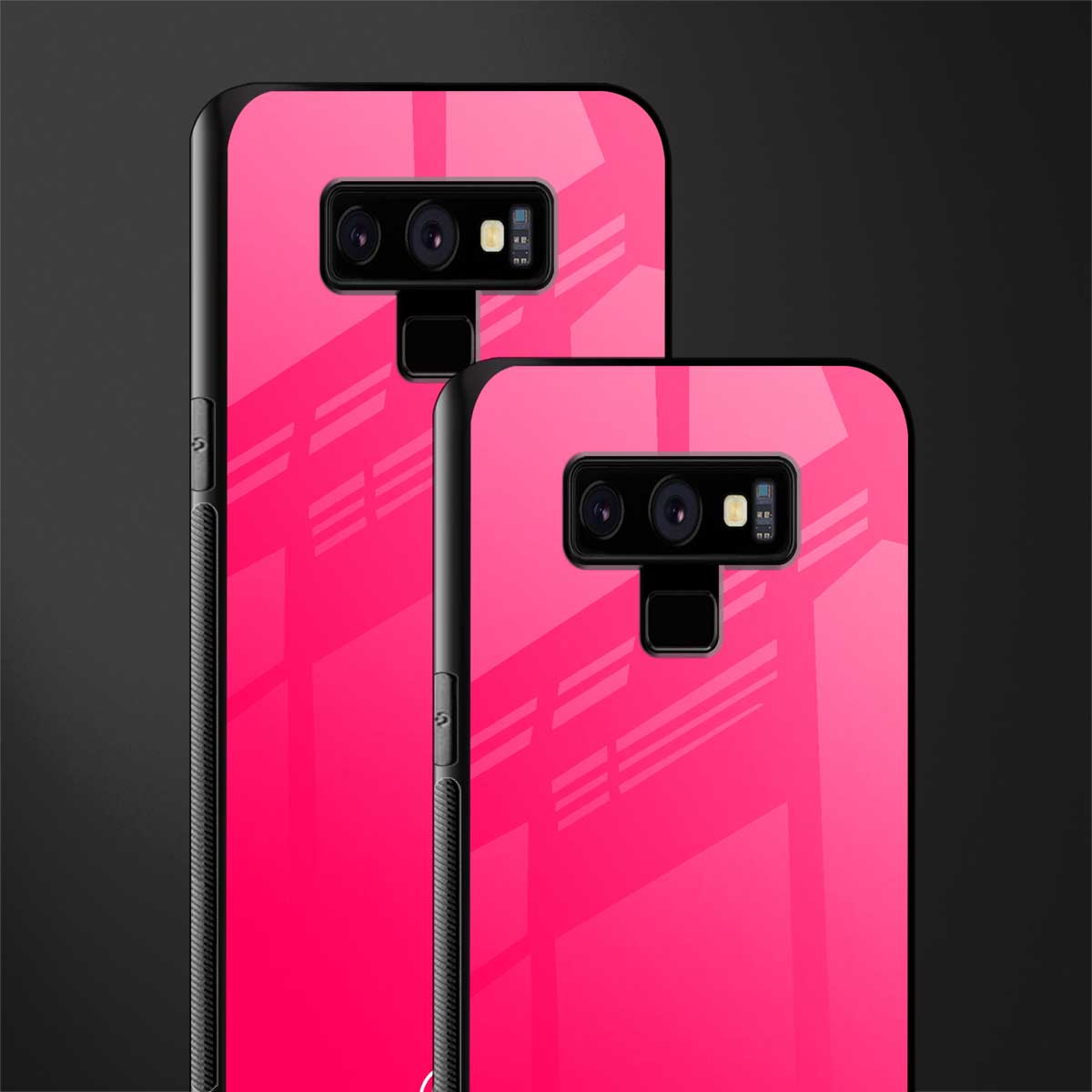 magenta paradise glass case for samsung galaxy note 9 image-2