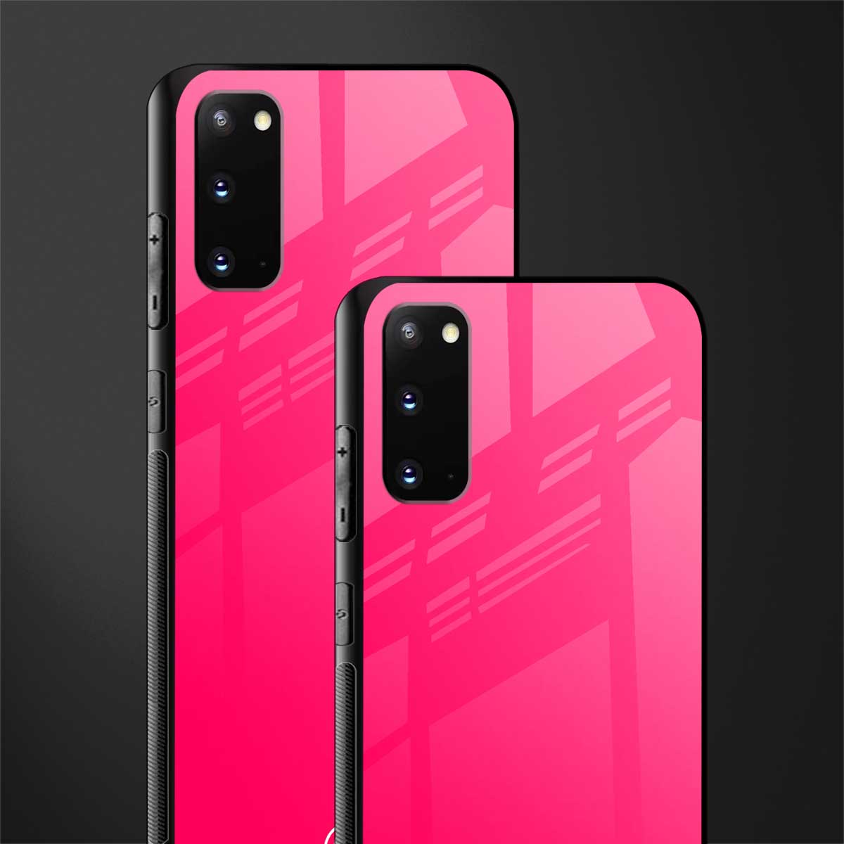 magenta paradise glass case for samsung galaxy s20 image-2
